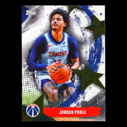 Jordan Poole 2025-26 Topps Stars of the NBA Wizards
