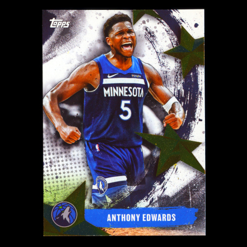 Anthony Edwards 2025-26 Topps Stars of the NBA Timberwolves