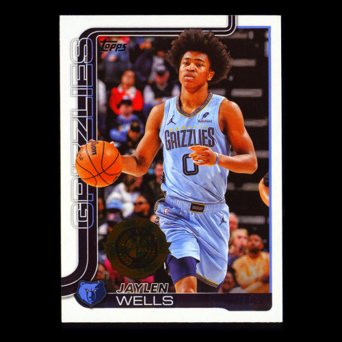 Jaylen Wells 2025-26 Topps All-Rookie Team Grizzlies