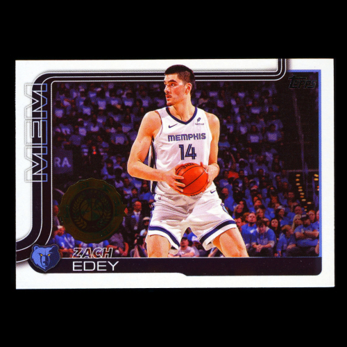 Zach Edey 2025-26 Topps All-Rookie Team Grizzlies