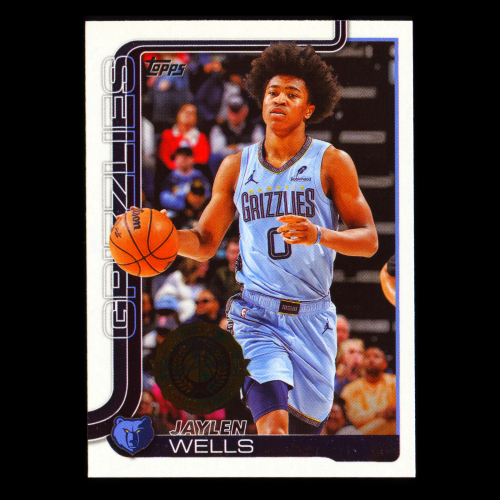 Jaylen Wells 2025-26 Topps All-Rookie Team Grizzlies