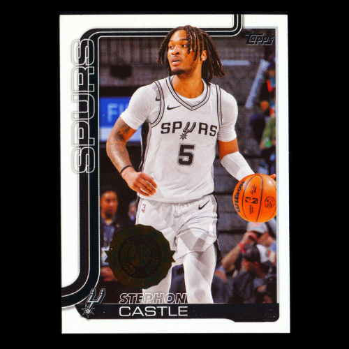 Stephon Castle 2025-26 Topps All-Rookie Team Spurs