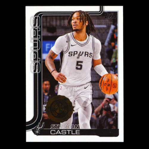 Stephon Castle 2025-26 Topps All-Rookie Team Spurs