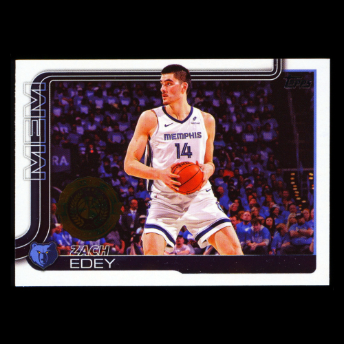 Zach Edey 2025-26 Topps All-Rookie Team Grizzlies