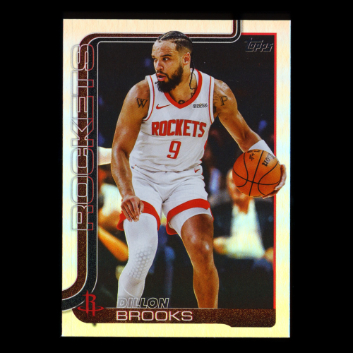 Dillon Brooks 2025-26 Topps Rainbow Foil Rockets