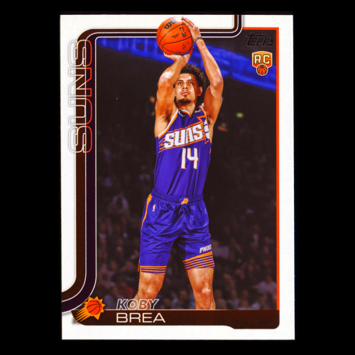 Koby Brea RC 2025-26 Topps Rookie Suns