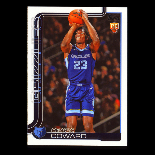 Cedric Coward RC 2025-26 Topps Rookie Grizzlies