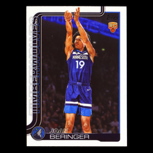 Joan Beringer RC 2025-26 Topps Rookie Timberwolves