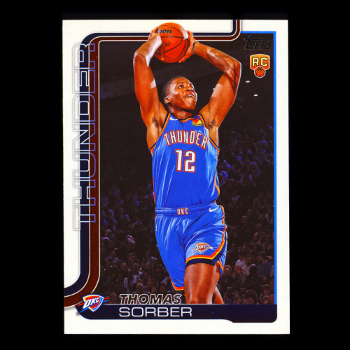 Thomas Sorber RC 2025-26 Topps Rookie Thunder