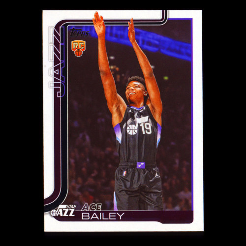 Ace Bailey RC 2025-26 Topps Rookie Jazz