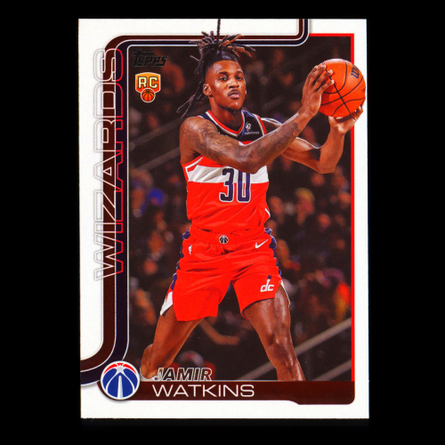 Jamir Watkins RC 2025-26 Topps Rookie Wizards