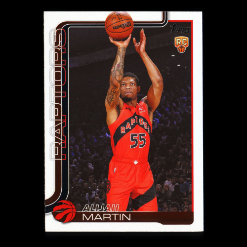 Alijah Martin RC 2025-26 Topps Rookie Raptors