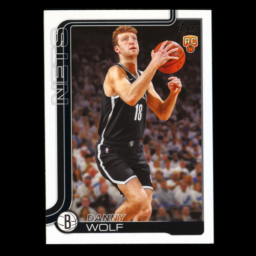Danny Wolf RC 2025-26 Topps Rookie Nets