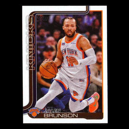 Jalen Brunson 2025-26 Topps Knicks