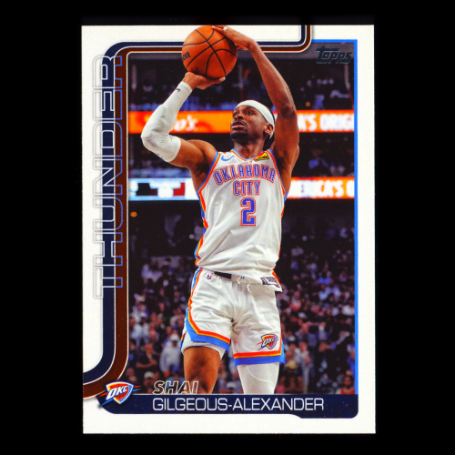 Shai Gilgeous-Alexander 2025-26 Topps Thunder