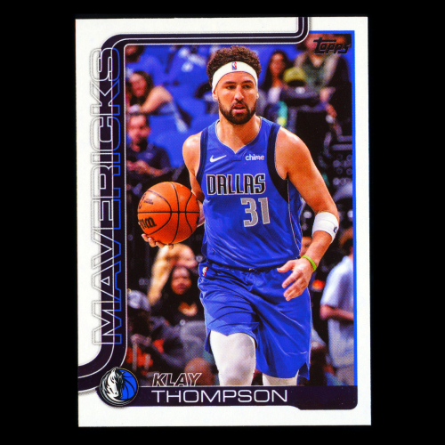 Klay Thompson 2025-26 Topps Mavericks
