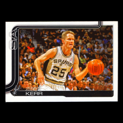 Steve Kerr 2025-26 Topps Spurs