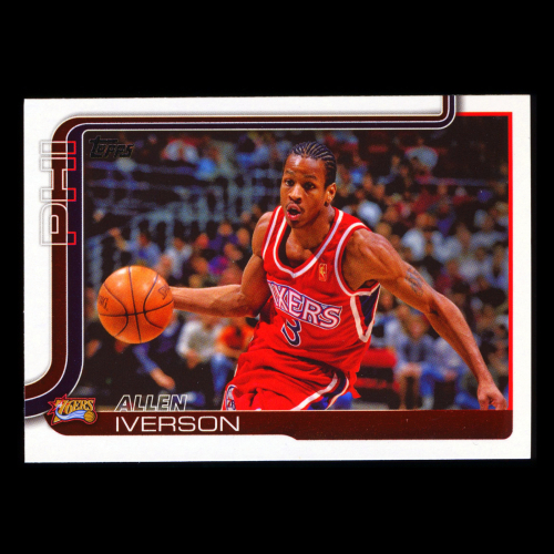 Allen Iverson 2025-26 Topps 76ers