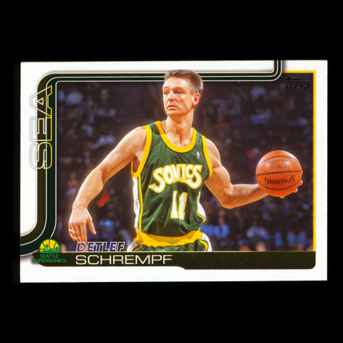 Detlef Schrempf 2025-26 Topps Supersonics