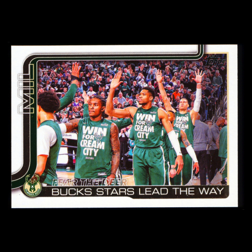 Giannis Antetokounmpo 2025-26 Topps Checklist Bucks