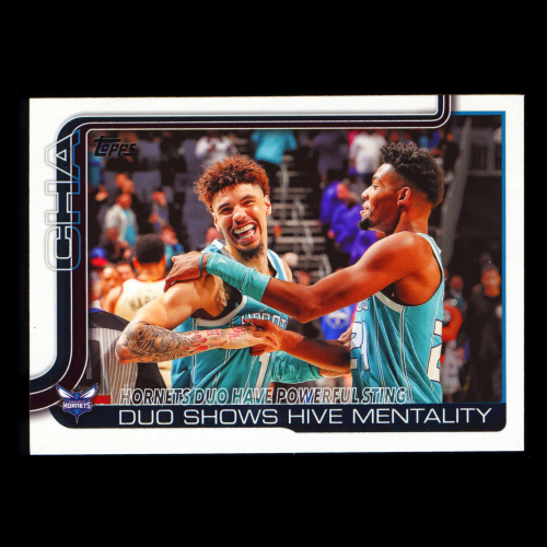 Brandon Miller 2025-26 Topps Checklist Hornets