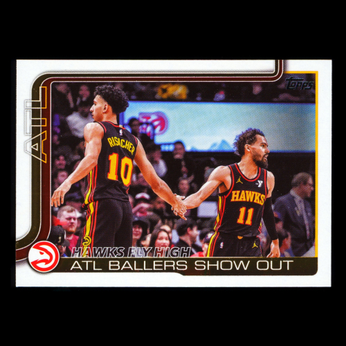 Trae Young 2025-26 Topps Checklist Hawks