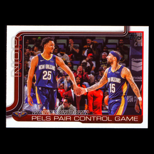 Trey Murphy III 2025-26 Topps Checklist Pelicans