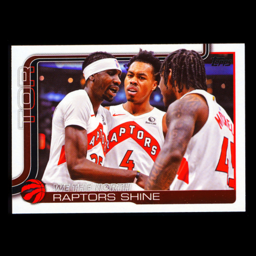 RJ Barrett 2025-26 Topps Checklist Raptors