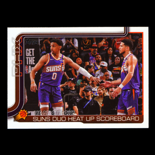 Devin Booker 2025-26 Topps Checklist Suns