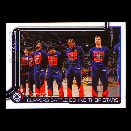 James Harden 2025-26 Topps Checklist Clippers