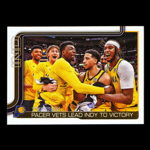 Tyrese Haliburton 2025-26 Topps Checklist Pacers