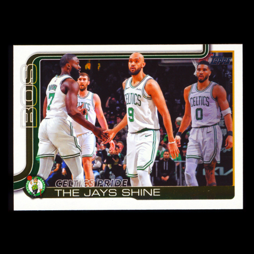 Jayson Tatum 2025-26 Topps Checklist Celtics