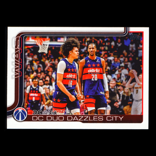 Alex Sarr 2025-26 Topps Checklist Wizards