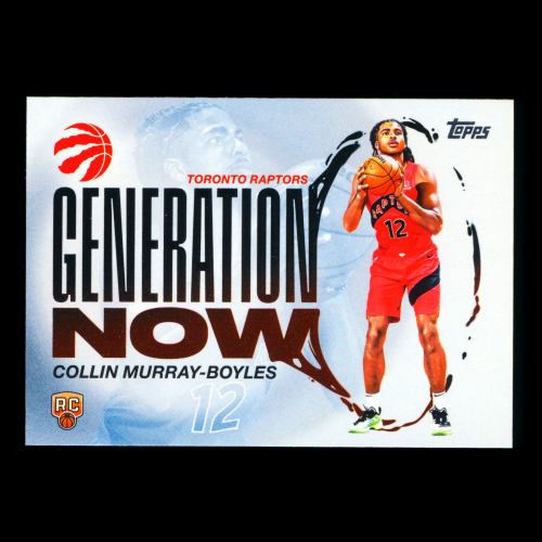 Collin Murray-Boyles RC 2025-26 Topps Generation Now Rookie Raptors