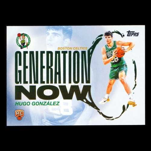 Hugo Gonzalez RC 2025-26 Topps Generation Now Rookie Celtics