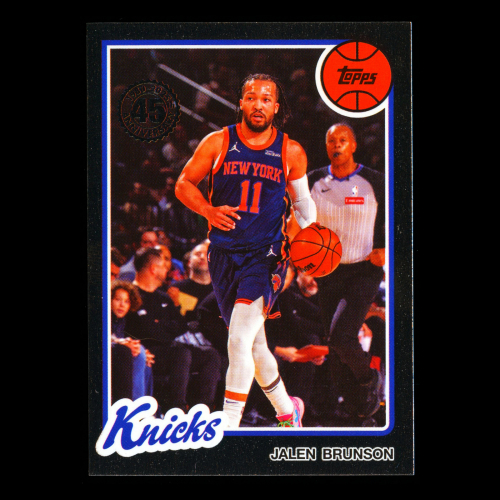 Jalen Brunson 2025-26 Topps '80-81 Topps Retro Knicks