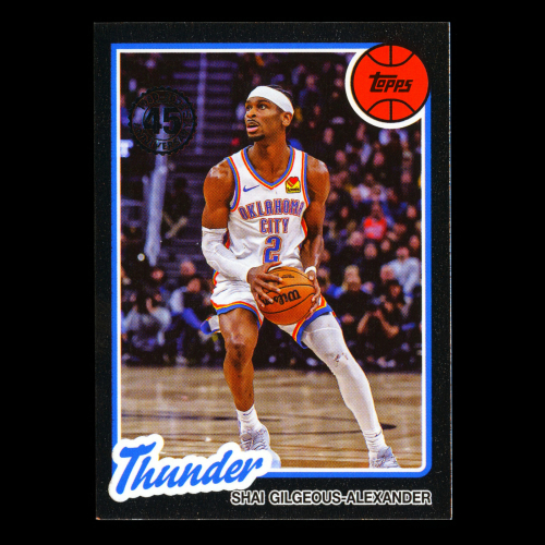 Shai Gilgeous-Alexander 2025-26 Topps '80-81 Topps Retro Thunder