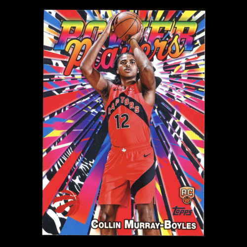 Collin Murray-Boyles 2025-26 Topps Power Players Raptors