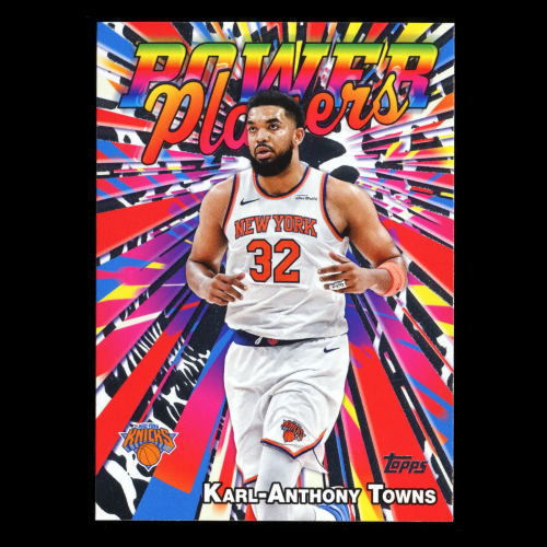 Karl-Anthony Towns 2025-26 Topps Power Players Knicks
