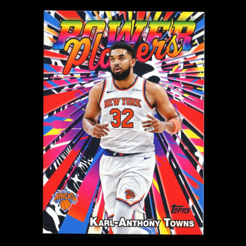 Karl-Anthony Towns 2025-26 Topps Power Players Knicks