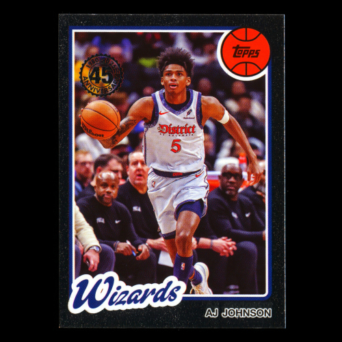 AJ Johnson 2025-26 Topps '80-81 Topps Retro Wizards