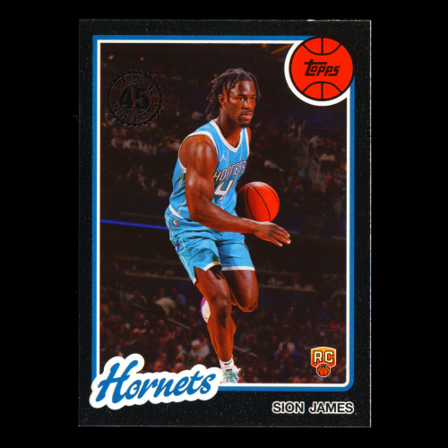 Sion James 2025-26 Topps '80-81 Topps Retro Hornets