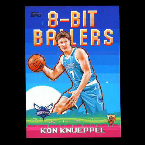 Kon Knueppel RC 2025-26 Topps 8-Bit Ballers Rookie Hornets