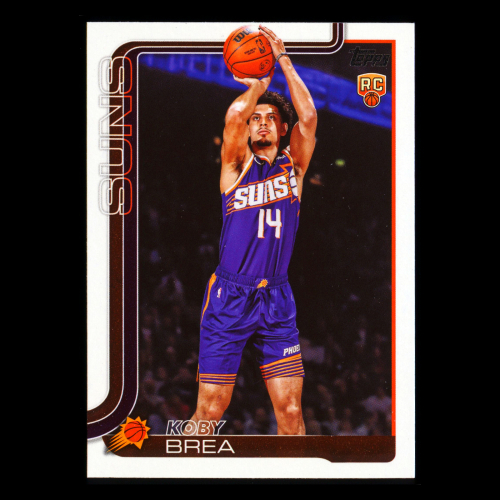Koby Brea RC 2025-26 Topps Rookie Suns