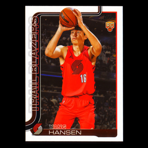 Yang Hansen RC 2025-26 Topps Rookie Trail Blazers