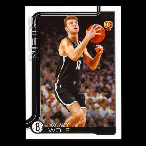 Danny Wolf RC 2025-26 Topps Rookie Nets