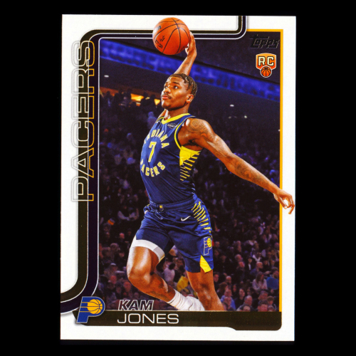 Kam Jones RC 2025-26 Topps Rookie Pacers