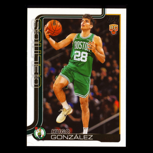Hugo Gonzlez RC 2025-26 Topps Rookie Celtics