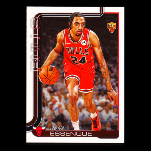 Noa Essengue RC 2025-26 Topps Rookie Bulls