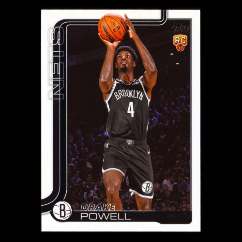 Drake Powell RC 2025-26 Topps Rookie Nets